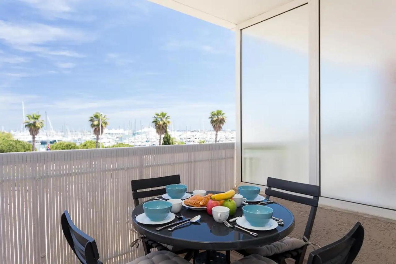 Modern Studio Apt W/Balcony/Port Views/Nr Old Town Antibes Zewnętrze zdjęcie
